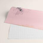 pastel pink landscape abstract Wrapping Paper Gallery Image 2