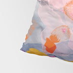 pastel pink landscape abstract Pillow Sham Gallery Image 4