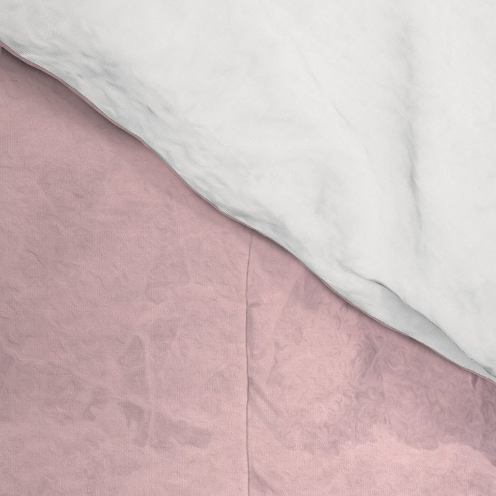 pastel pink landscape abstract Comforter Gallery Image 4
