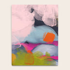 pastel pink landscape abstract Notebook Gallery Image 4