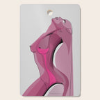 Pink Nudity Cutting Board Gallery Image 1