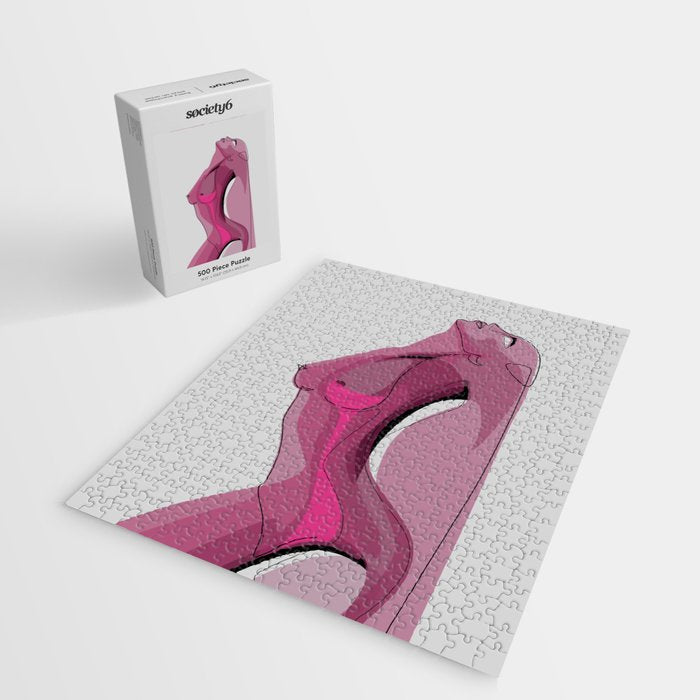 Pink Nudity Jigsaw Puzzle Gallery Image 2