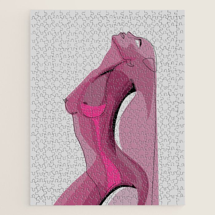 Pink Nudity Jigsaw Puzzle Gallery Image 1