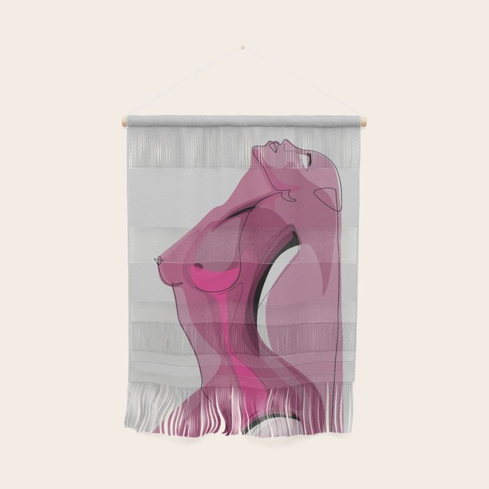 Pink Nudity Wall Hanging Gallery Image 1