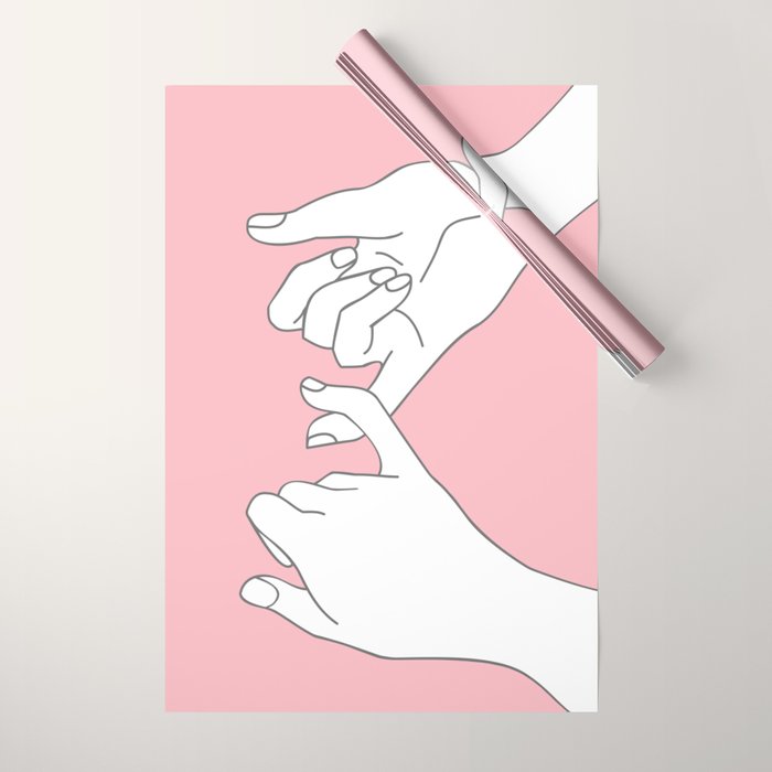 Pinky Promise 2 Wrapping Paper Gallery Image 1