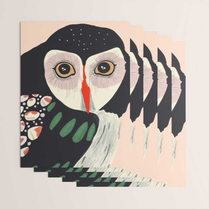 Night Guardian Wrapping Paper Gallery Image 3