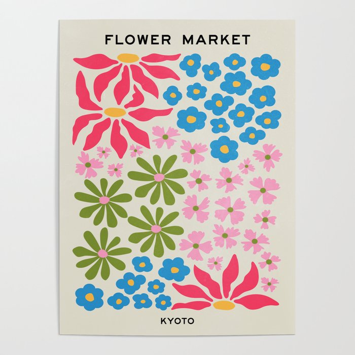 Flower Market 02: Kyoto Poster Gallery Image 1