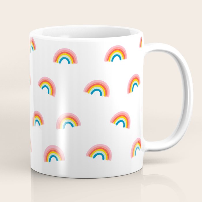 Happy Rainbow Coffee Mug Gallery Image 1