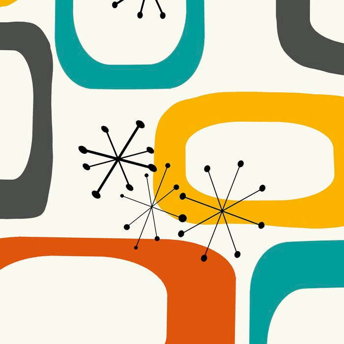 Mid Century Modern Shapes 02 #society6 #buyart Coffee Mug Gallery Image 2
