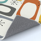 Mid Century Modern Shapes 02 #society6 #buyart Rug Gallery Image 4