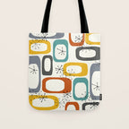 Mid Century Modern Shapes 02 #society6 #buyart Tote Bag Gallery Image 1