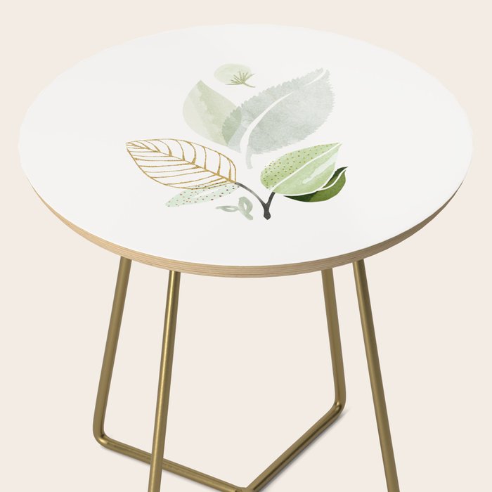 Forest Bouquet II Botanical Shapes Side Table Gallery Image 2