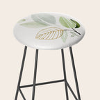 Forest Bouquet II Botanical Shapes Stool Gallery Image 2