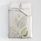 Forest Bouquet II Botanical Shapes Duvet Cover Gallery Image 6