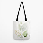 Forest Bouquet II Botanical Shapes Tote Bag Gallery Image 2