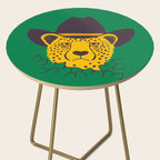 Leafy Cowgirl Cheetah Side Table Gallery Image 2