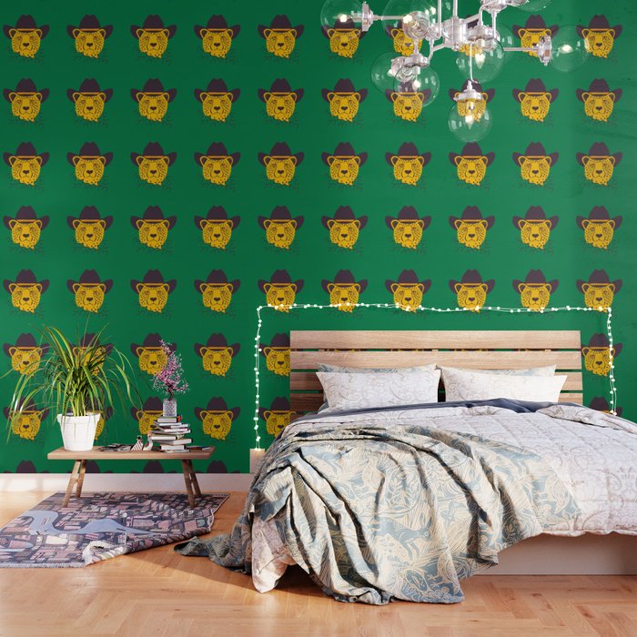 Leafy Cowgirl Cheetah Wallpaper Gallery Image 1