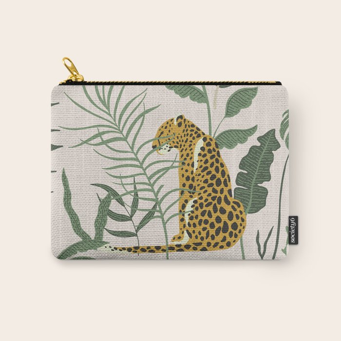 Kahlo Cheetah Prints Carry All Pouch Gallery Image 1