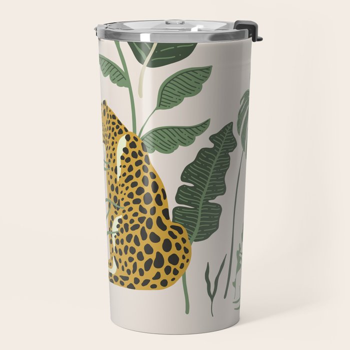 Kahlo Cheetah Prints Travel Mug Gallery Image 2