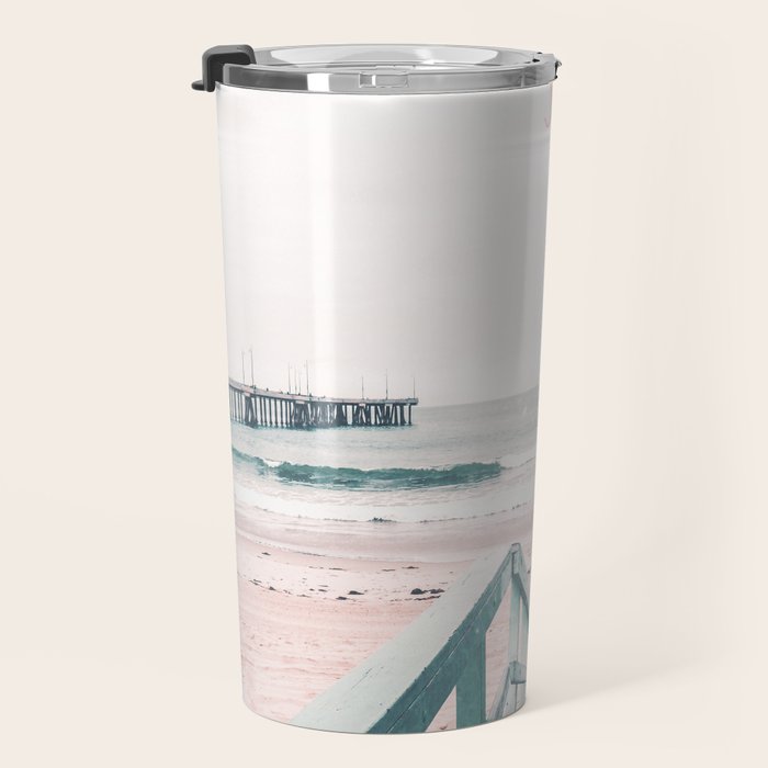 Lifeguard Tower California Beach Life Travel Mug Gallery Image 3