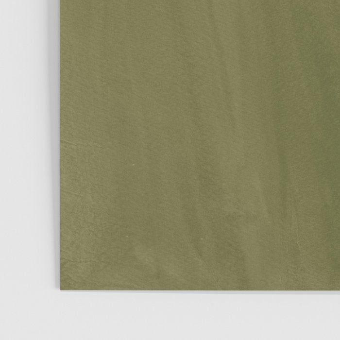 Olive green and mustard shapes Poster Gallery Image 3