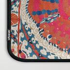 Large Medallion Suzani Bokhara Uzbekistan Embroidery Print Laptop Sleeve Gallery Image 3