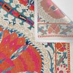 Large Medallion Suzani Bokhara Uzbekistan Embroidery Print Wall Tapestry Gallery Image 3