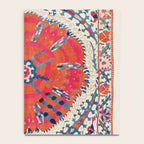 Large Medallion Suzani Bokhara Uzbekistan Embroidery Print Notebook Gallery Image 4