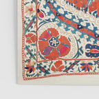 Large Medallion Suzani Bokhara Uzbekistan Embroidery Print Poster Gallery Image 3