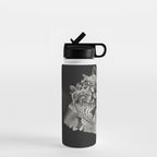 Lady with Birds(portrait) Water Bottle Gallery Image 1