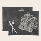 Lady with Birds(portrait) Placemat Gallery Image 1
