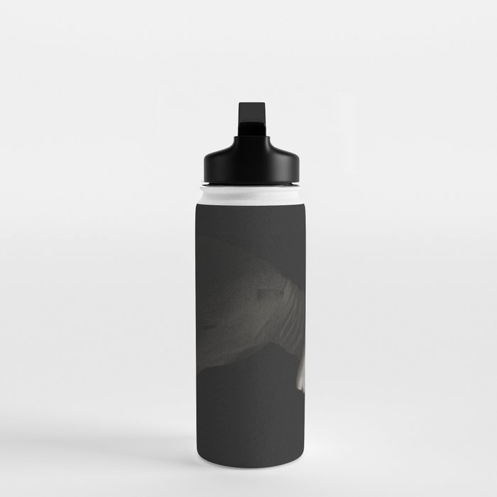 Lady with Birds(portrait) Water Bottle Gallery Image 3