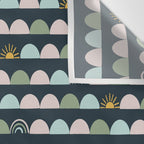 Rainbow Hillside Wall Tapestry Gallery Image 3