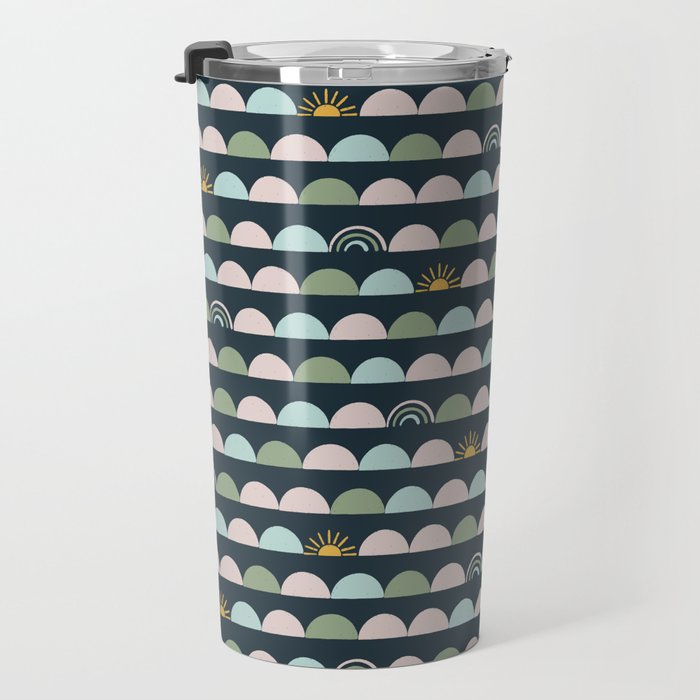 Rainbow Hillside Travel Mug Gallery Image 3
