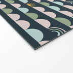 Rainbow Hillside Welcome Mat Gallery Image 2