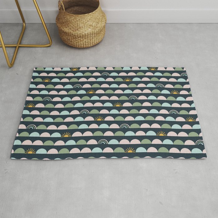 Rainbow Hillside Rug Gallery Image 1