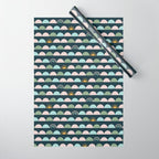 Rainbow Hillside Wrapping Paper Gallery Image 1