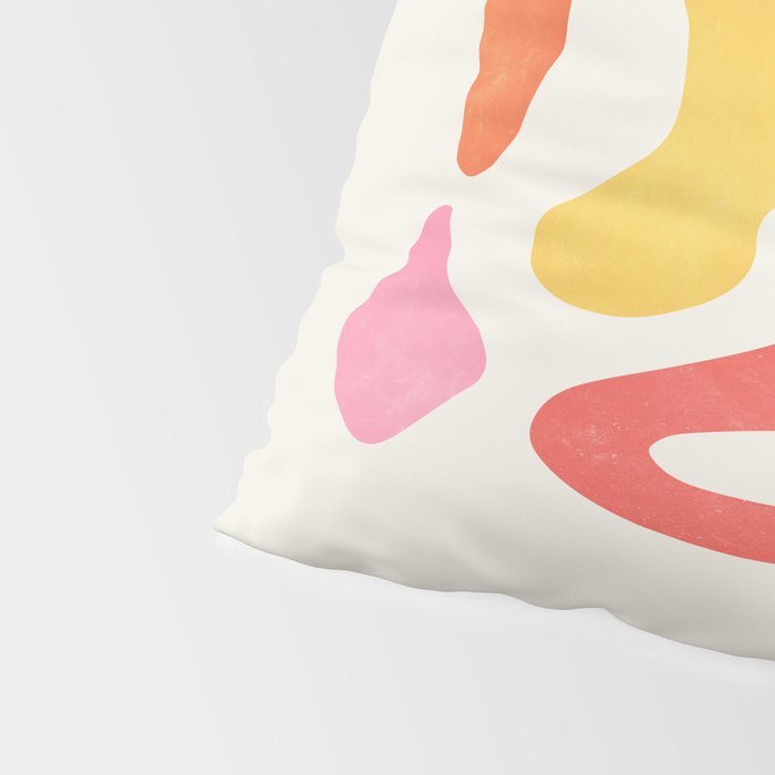 Collage I: Matisse Color Series | Mid-Century Edition Pillow Sham Gallery Image 4