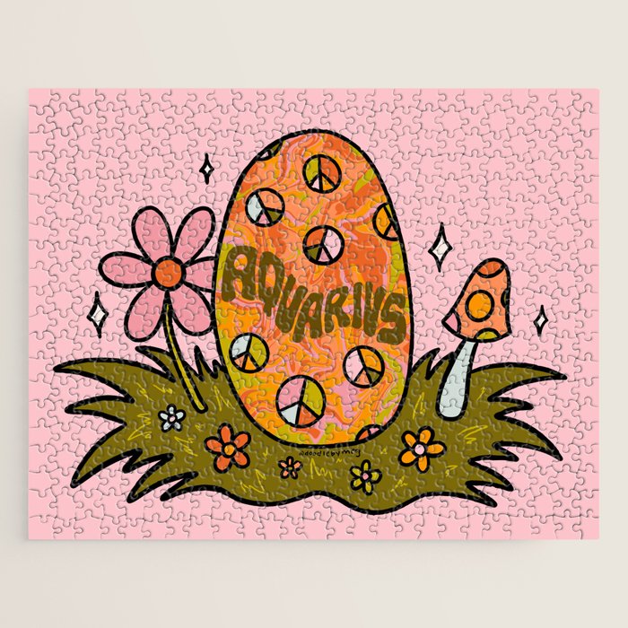 Aquarius Easter Egg Jigsaw Puzzle Gallery Image 1