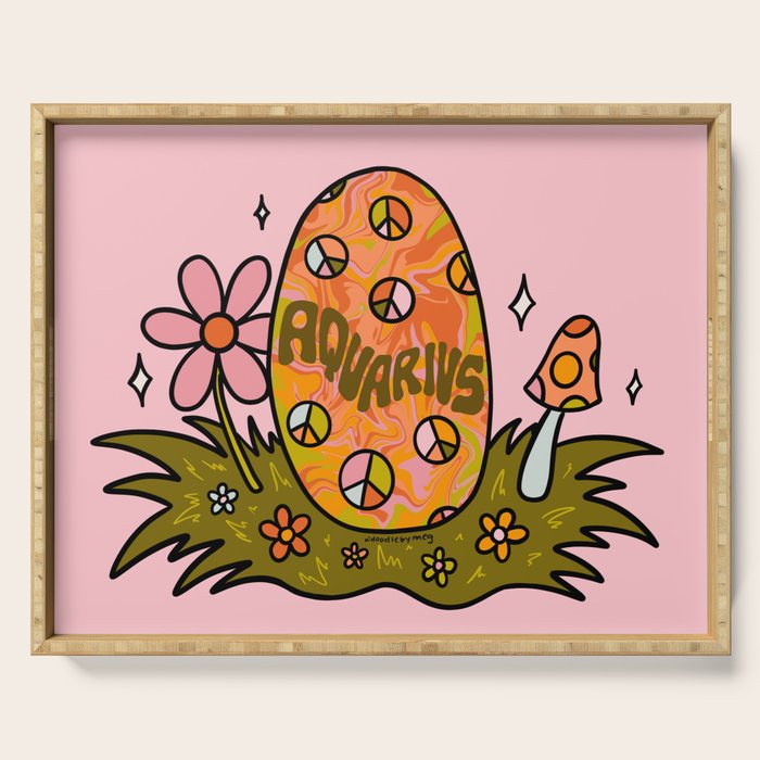 Aquarius Easter Egg Serving Tray Gallery Image 1