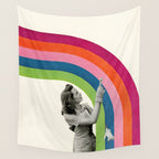 Paint a Rainbow Wall Tapestry Gallery Image 4