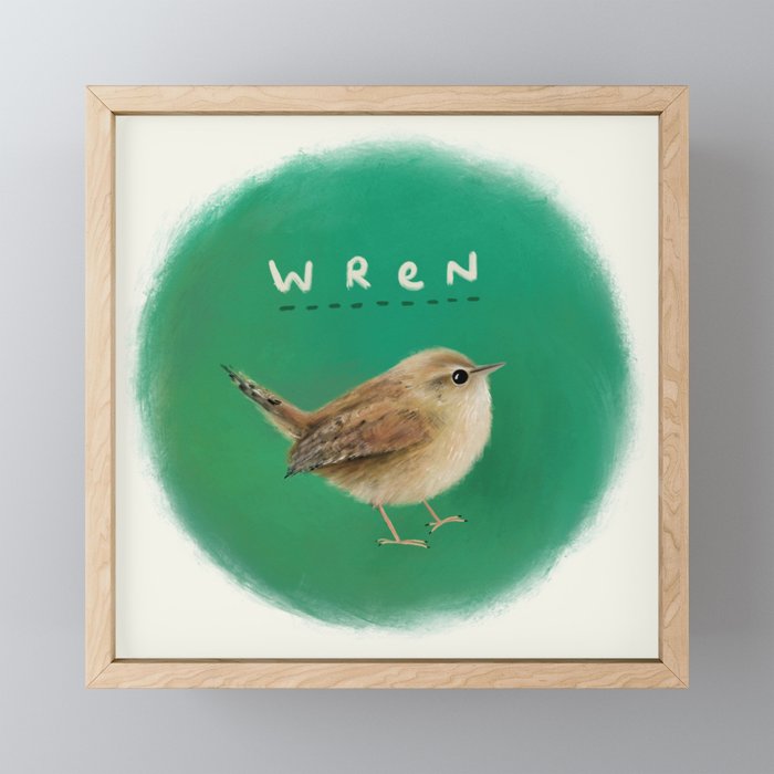 Wren Mini Art Print Gallery Image 1