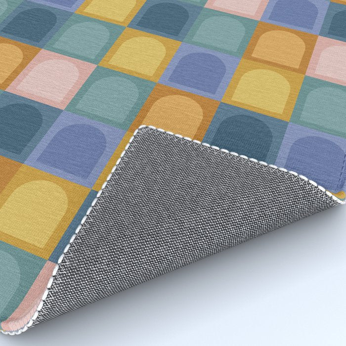 Checkered Arch Pattern II Rug Gallery Image 4