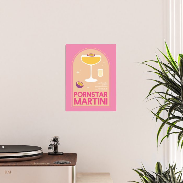 Pornstar Martini Cocktail Poster Gallery Image 2