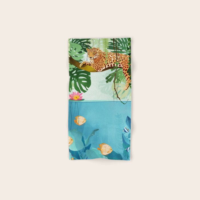 Welcome to the Jungle Bath Towel Gallery Image 1