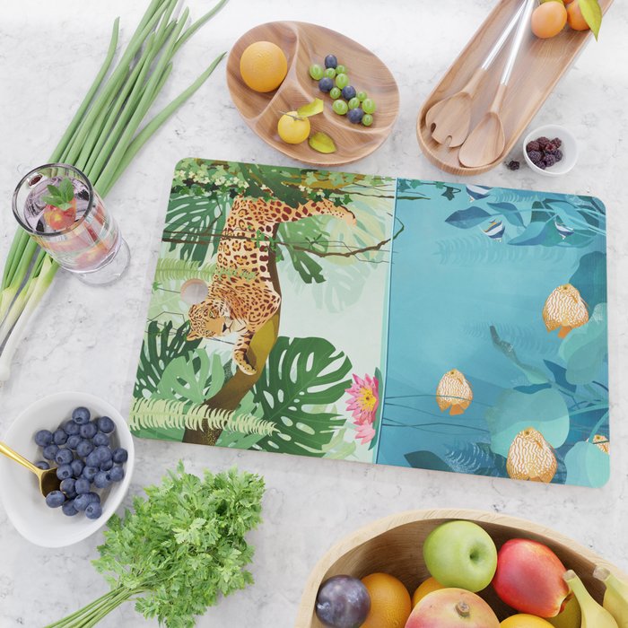 Welcome to the Jungle Cutting Board Gallery Image 2