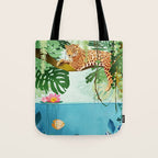 Welcome to the Jungle Tote Bag Gallery Image 1