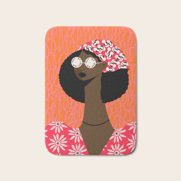 Out Of Office Bath Mat Gallery Image 1