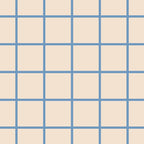 Grid Pattern Blue and Beige Coffee Mug Gallery Image 2