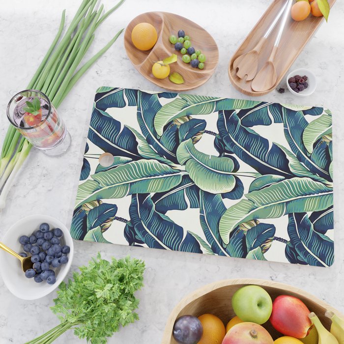 Banana leaves Cutting Board Gallery Image 2